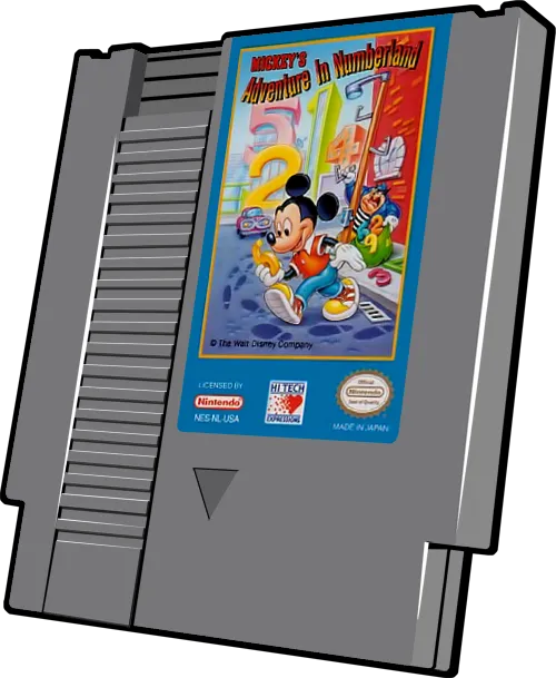 Mickey's Adventure in Numberland cart