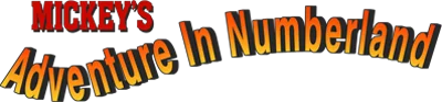 Mickey's Adventure in Numberland logo