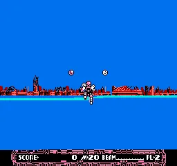 Backdrop artwork for Cosmic Epsilon (Japan) (Famicom 3D System)
