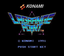 Lagrange Point title screen