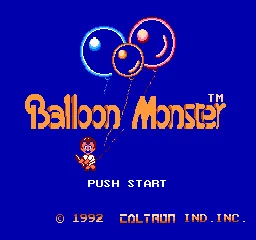 Balloon Monster (Europe, Asia) (En) (Mega Soft) title screen