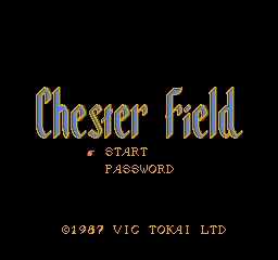 Chester Field - Ankoku Shin e no Chousen title screen