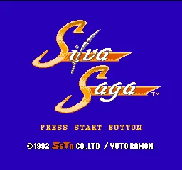 Silva Saga title screen