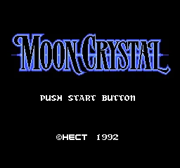 Moon Crystal title screen