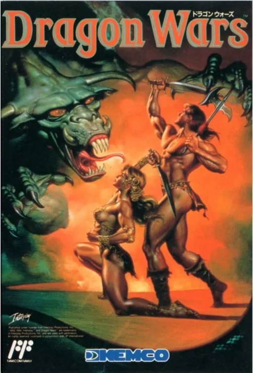 Backdrop artwork for Dragon Wars