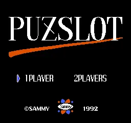 Puzslot title screen