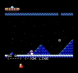 Backdrop artwork for Dangerous PENPEN (Japan) (En) (Family BASIC)