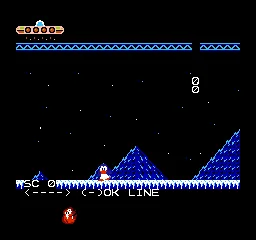 Dangerous PENPEN (Japan) (En) (Family BASIC) title screen