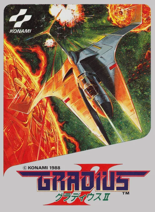 Backdrop artwork for Gradius II