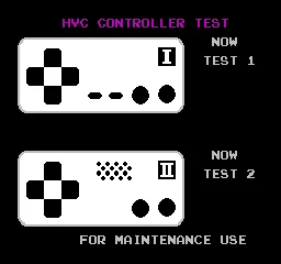 HVC Kensa Cassette Controller Test (Japan) (Test Program) title screen