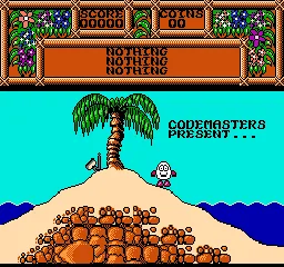 Treasure Island Dizzy title screen