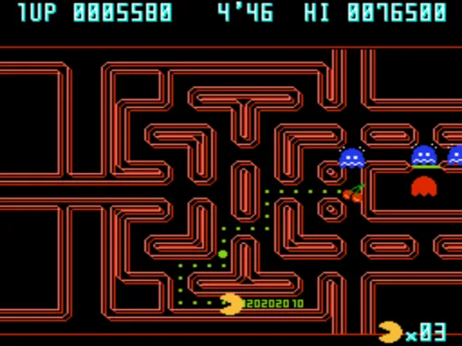 Pac-Man - Championship Edition (USA, Europe) (Namco Museum Archives Vol 1) screenshot