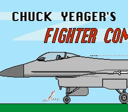 Chuck Yeager's Fighter Combat title screen