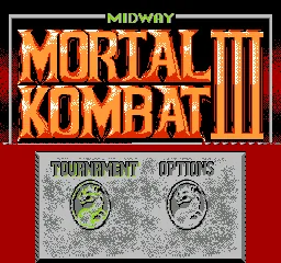 Mortal Kombat II (Asia) (En) (Hummer Team) (M-O9) title screen