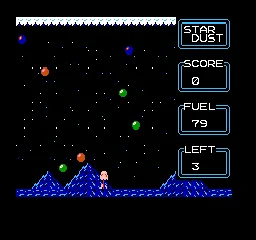 Star Dust (Japan) (Family BASIC) title screen