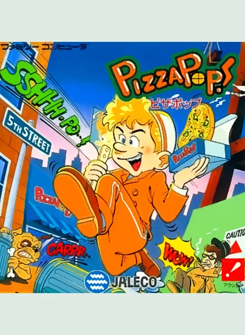 Backdrop artwork for Pizza Pop! (USA, Europe) (Broke Studio)