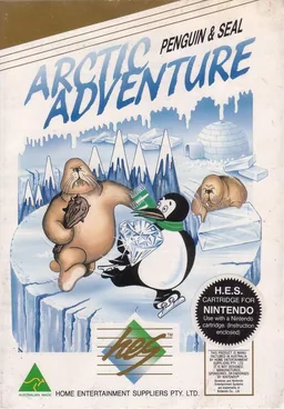 Backdrop artwork for Arctic Adventure - Penguin & Seal