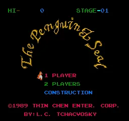 Arctic Adventure - Penguin & Seal title screen