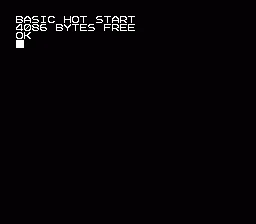 Family BASIC v2.1 title screen