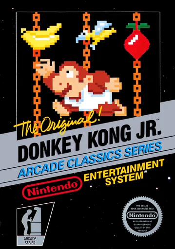 Backdrop artwork for Donkey Kong Jr.