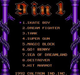 Caltron - 9 in 1 screenshot