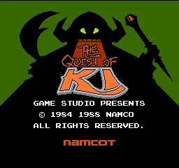 Ki no Bouken - The Quest of Ki title screen