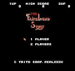 The Fairyland Story title screen