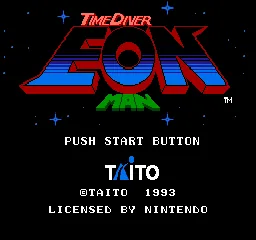Time Diver - Eon Man title screen