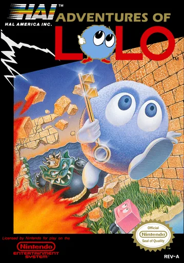 Backdrop artwork for Adventures of Lolo