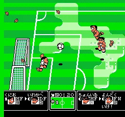 Kunio-kun no Nekketsu Soccer League screenshot