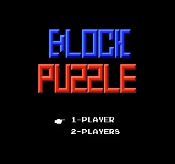 Block Puzzle title screen