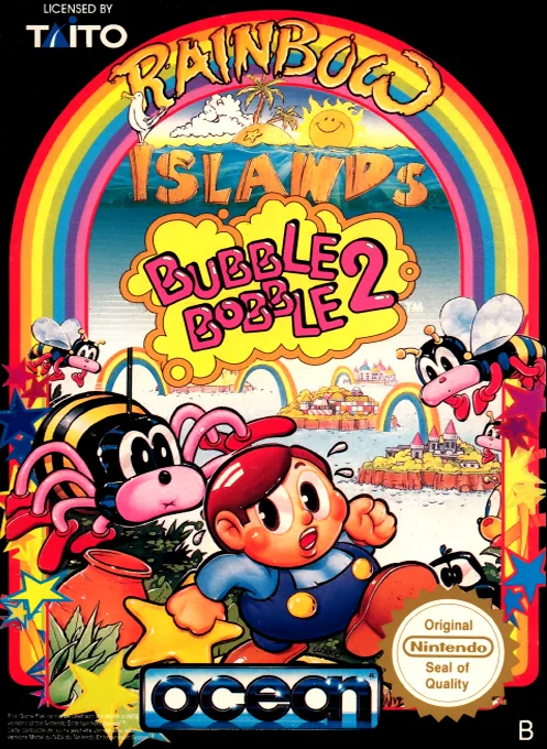 Backdrop artwork for Rainbow Islands - Bubble Bobble 2