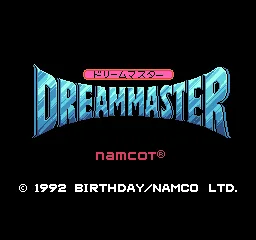 Namco Prism Zone - Dream Master title screen