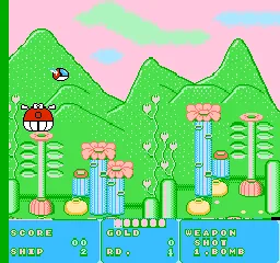 Fantasy Zone (USA) (Tengen) screenshot