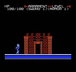 Backdrop artwork for Fisraduth - Castle of Tyramis (Japan) (Family BASIC)