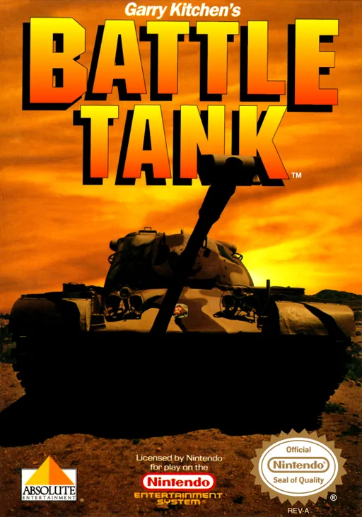 Backdrop artwork for Garry Kitchen's Battletank