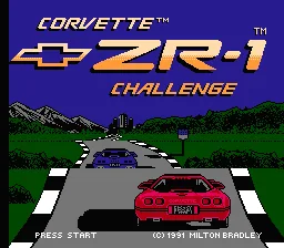 Corvette ZR-1 Challenge title screen
