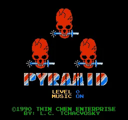 Pyramid (USA) (NINA-06) title screen