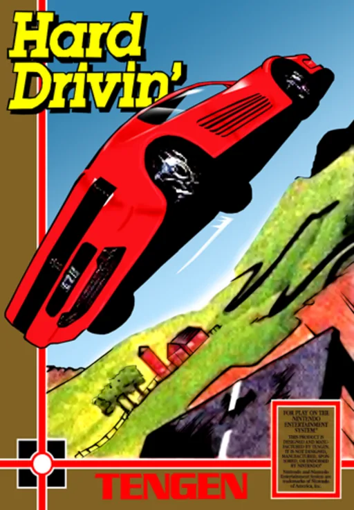 Backdrop artwork for Hard Drivin'