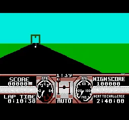 Hard Drivin' screenshot
