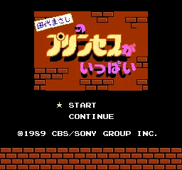 Tashiro Masashi no Princess ga Ippai title screen