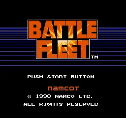 Battle Fleet title screen