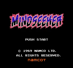 Mindseeker title screen