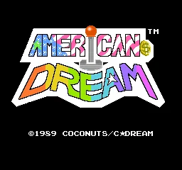 American Dream title screen