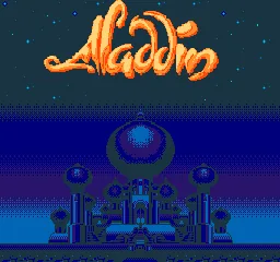 Aladdin (Taiwan) (En) (Super Game) title screen