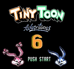 Tiny Toon Adventures 6 (Taiwan) (En) (J.Y. Company) title screen