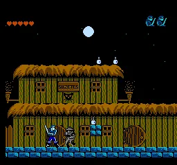Challenge of the Dragon (USA) (Color Dreams) screenshot