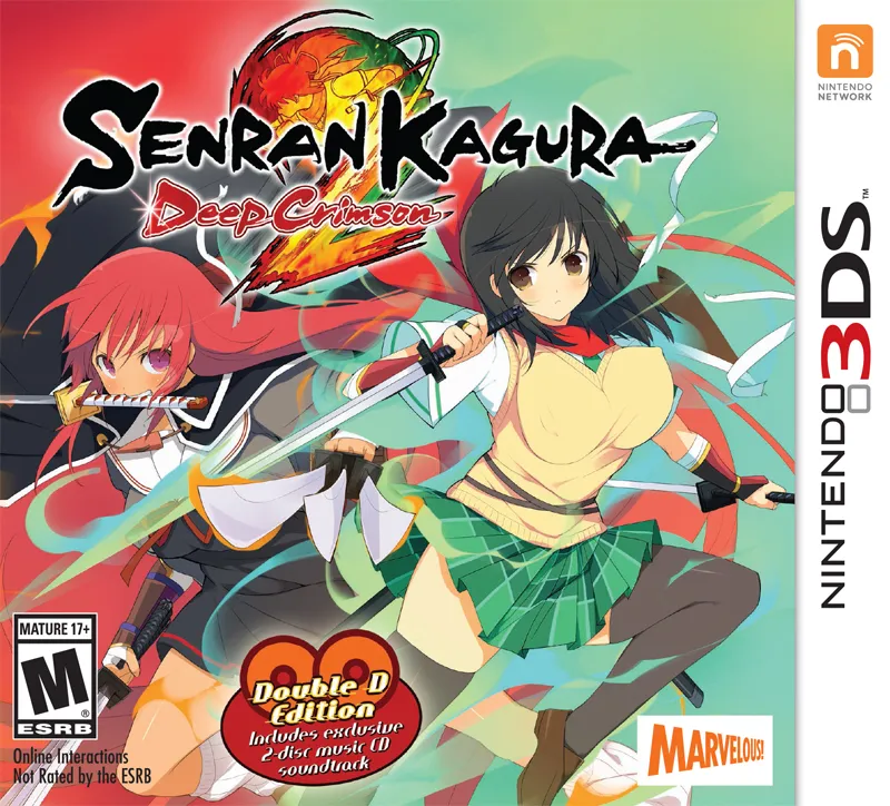 Senran Kagura 2: Deep Crimson box art