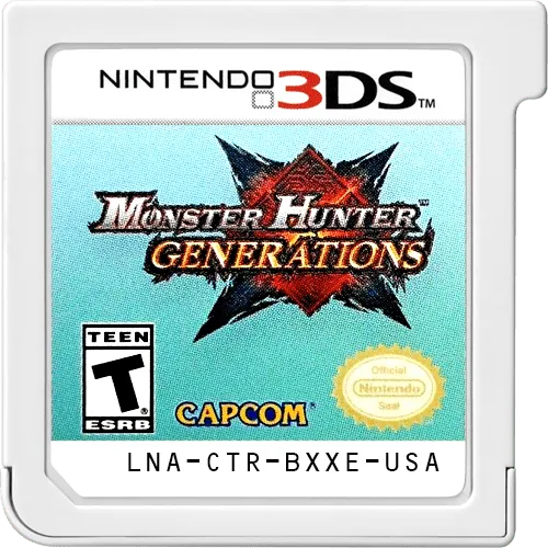 Monster Hunter Generations cart