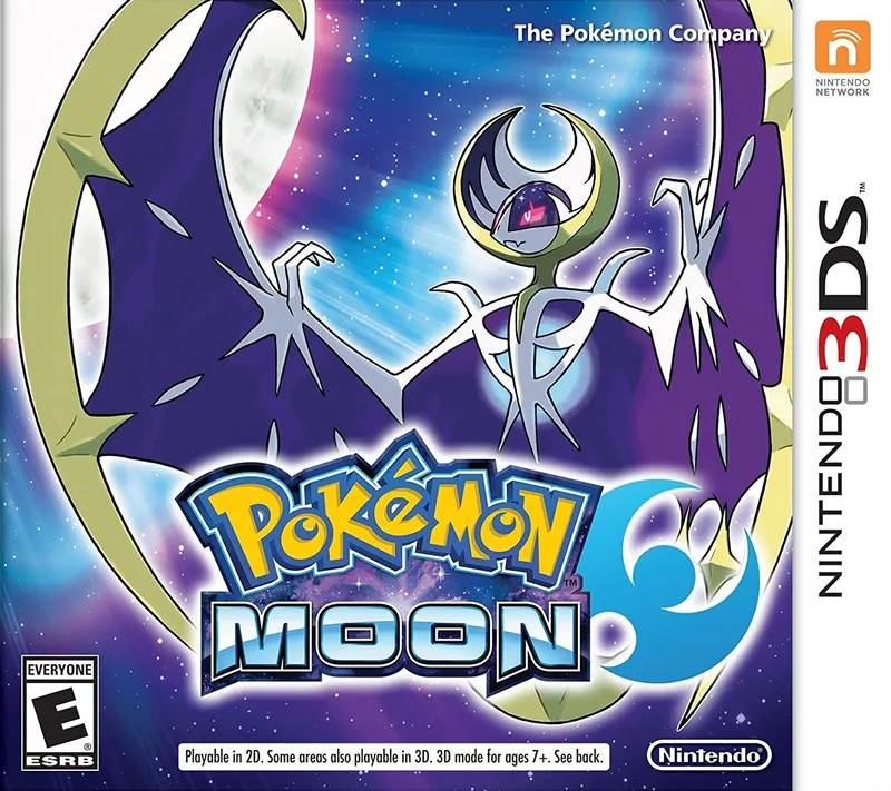 Pokémon Moon box art